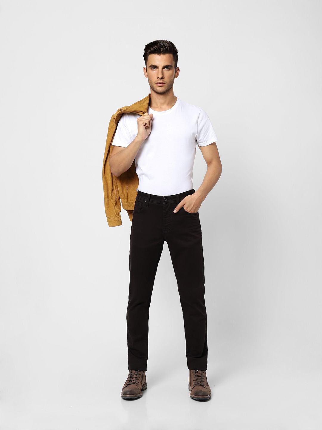 Black Low Rise Ben Skinny Jeans
