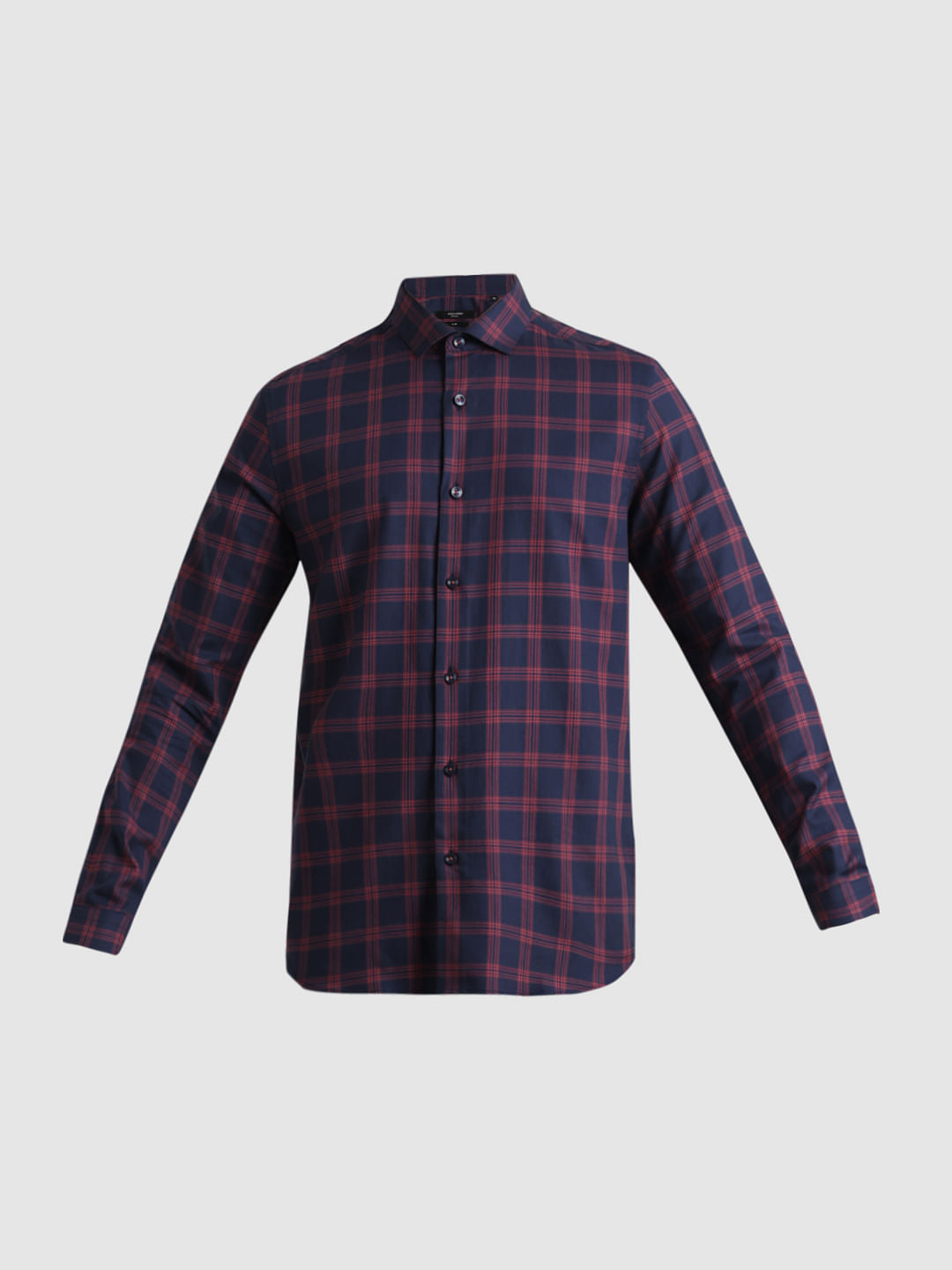 Blue Check Formal Shirt