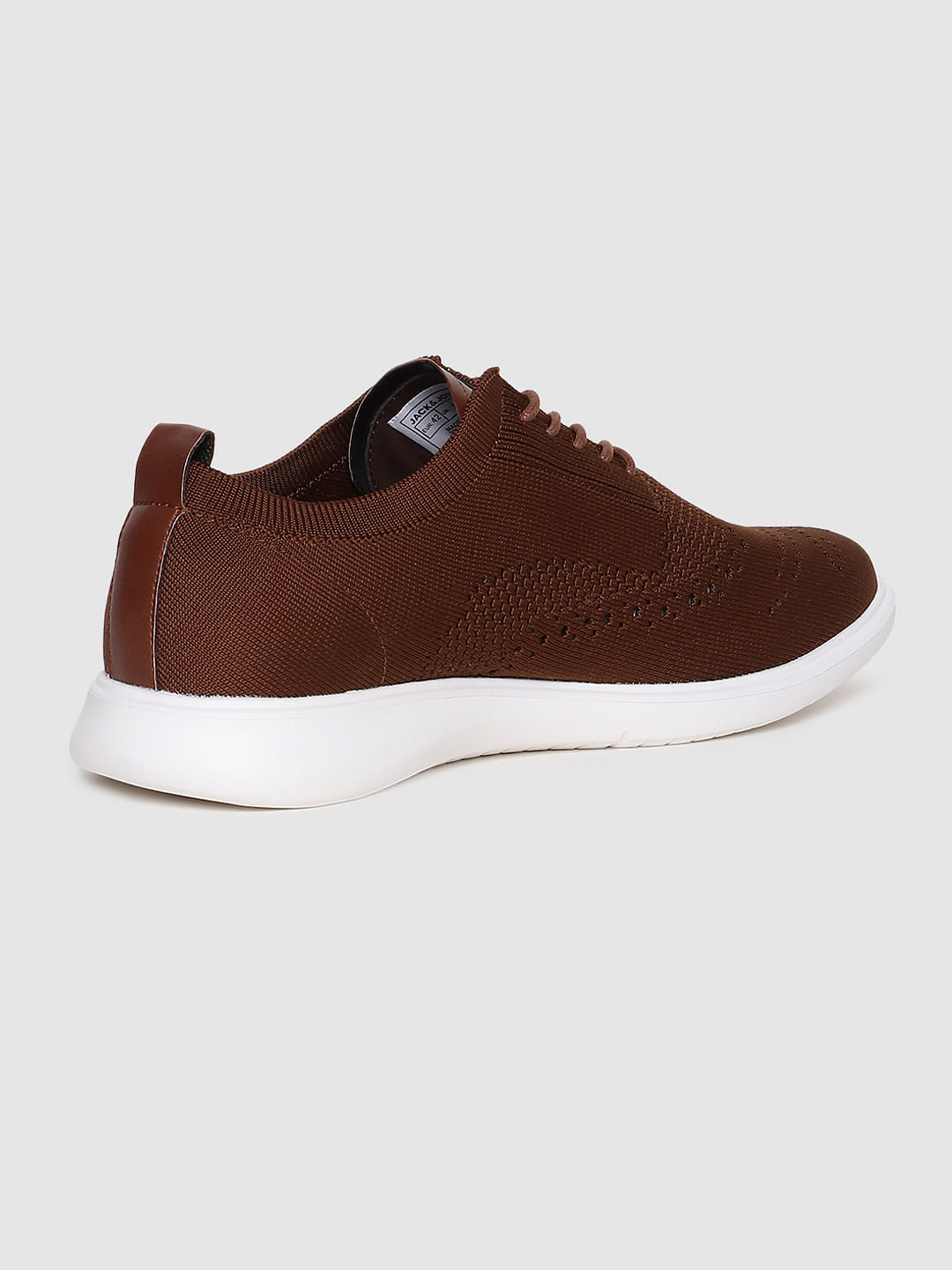 Brown Knit Brogues