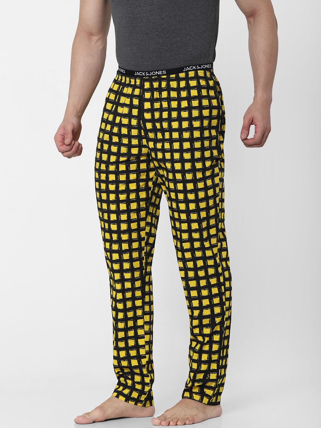 Black All Over Print Pyjamas