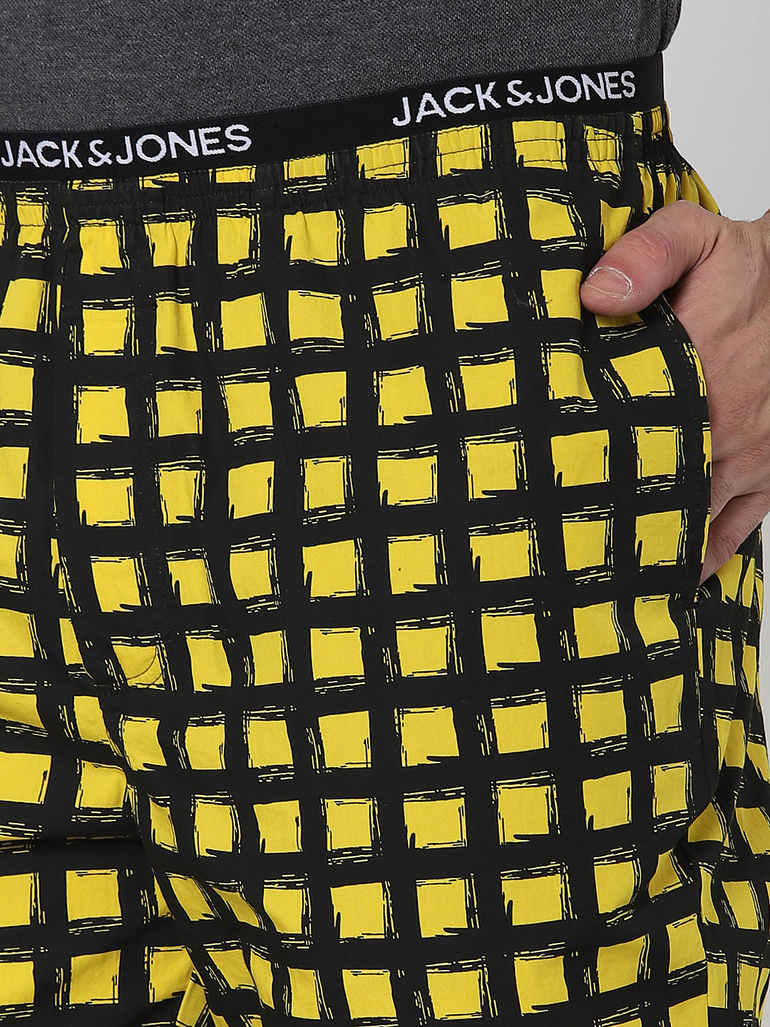 Black All Over Print Pyjamas