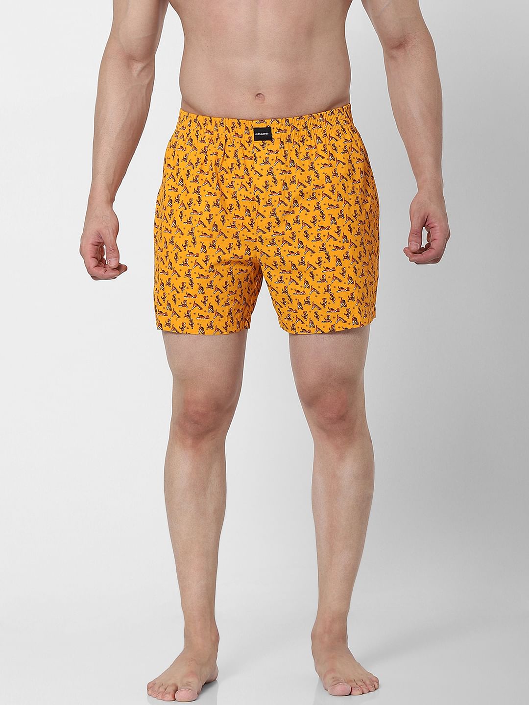 Yellow All Over Print Boxers