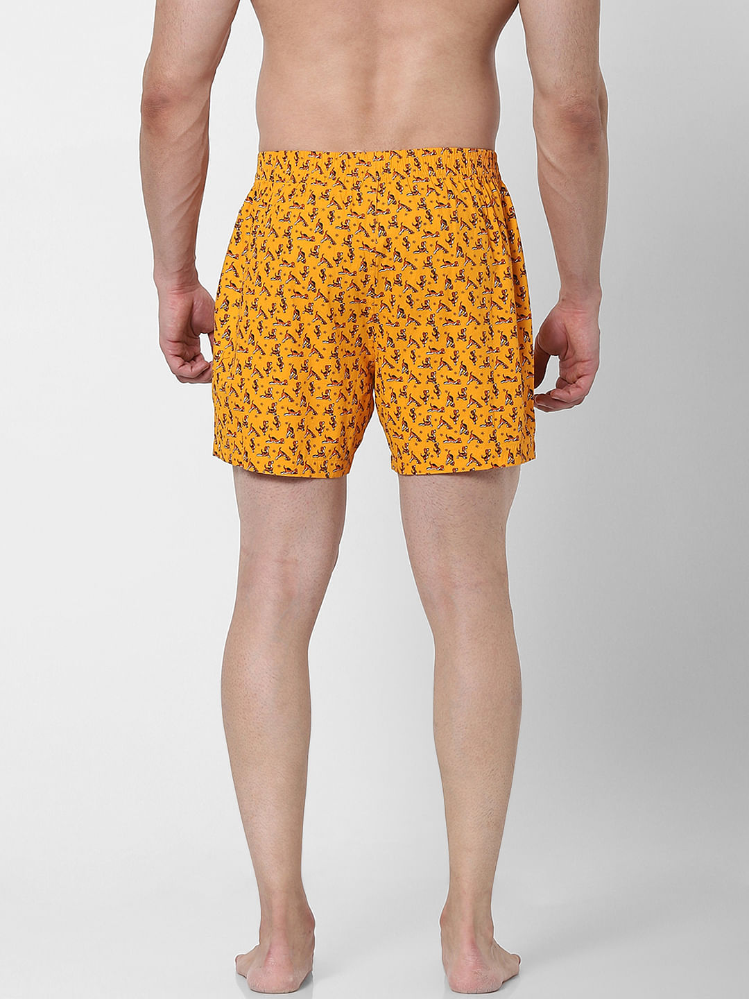 Yellow All Over Print Boxers