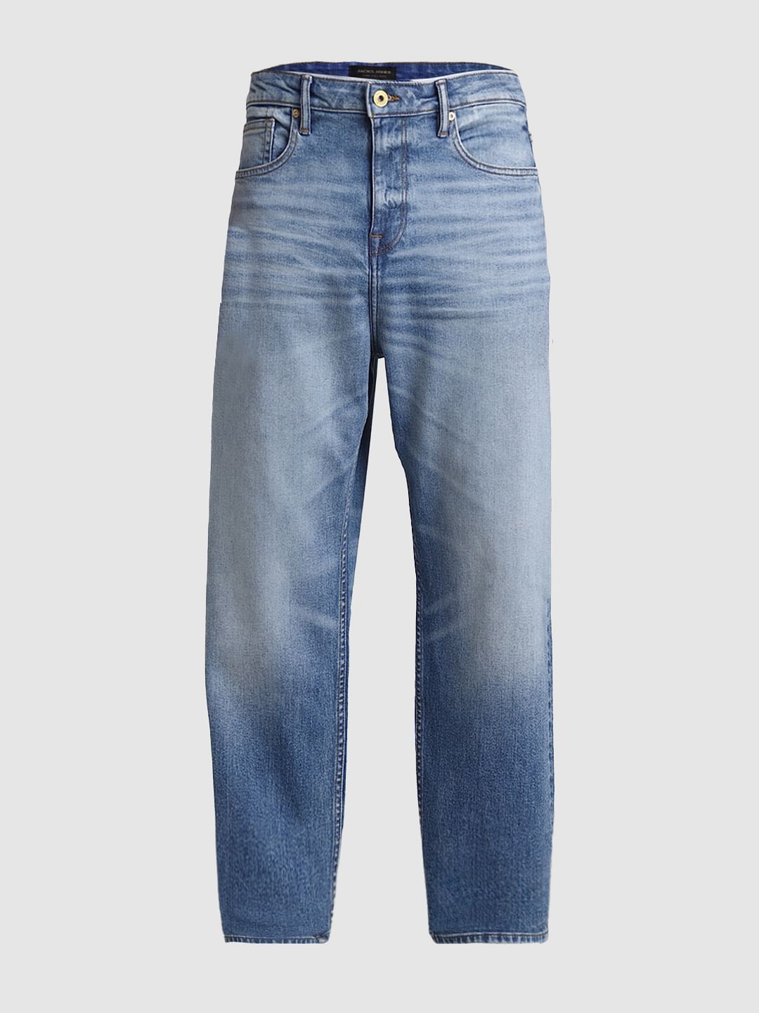 Blue Washed Dario Loose Fit Jeans