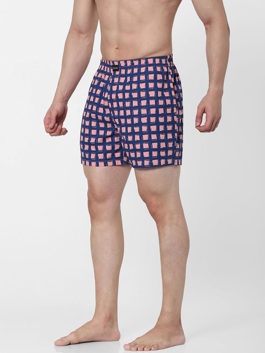 Blue All Over Print Boxers