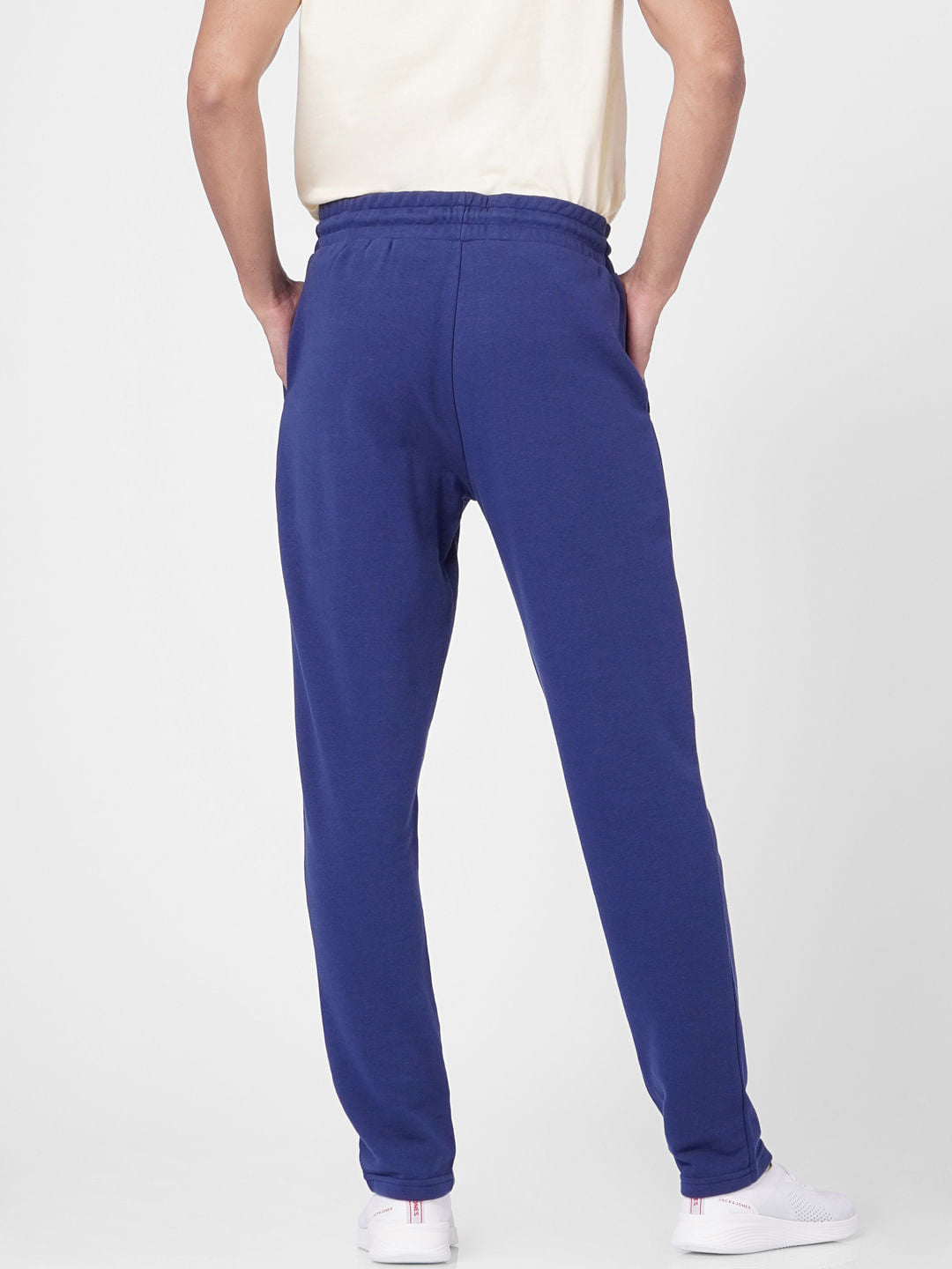 Blue High Rise Sweatpants