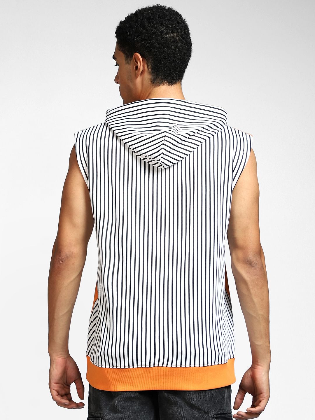 X PEANUTS Sleeveless Graphic Print Hoodie