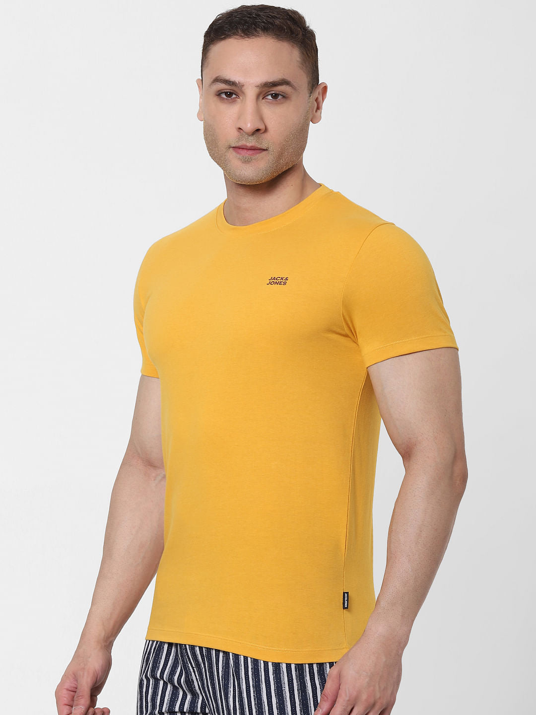 Yellow Crew Neck T-shirt