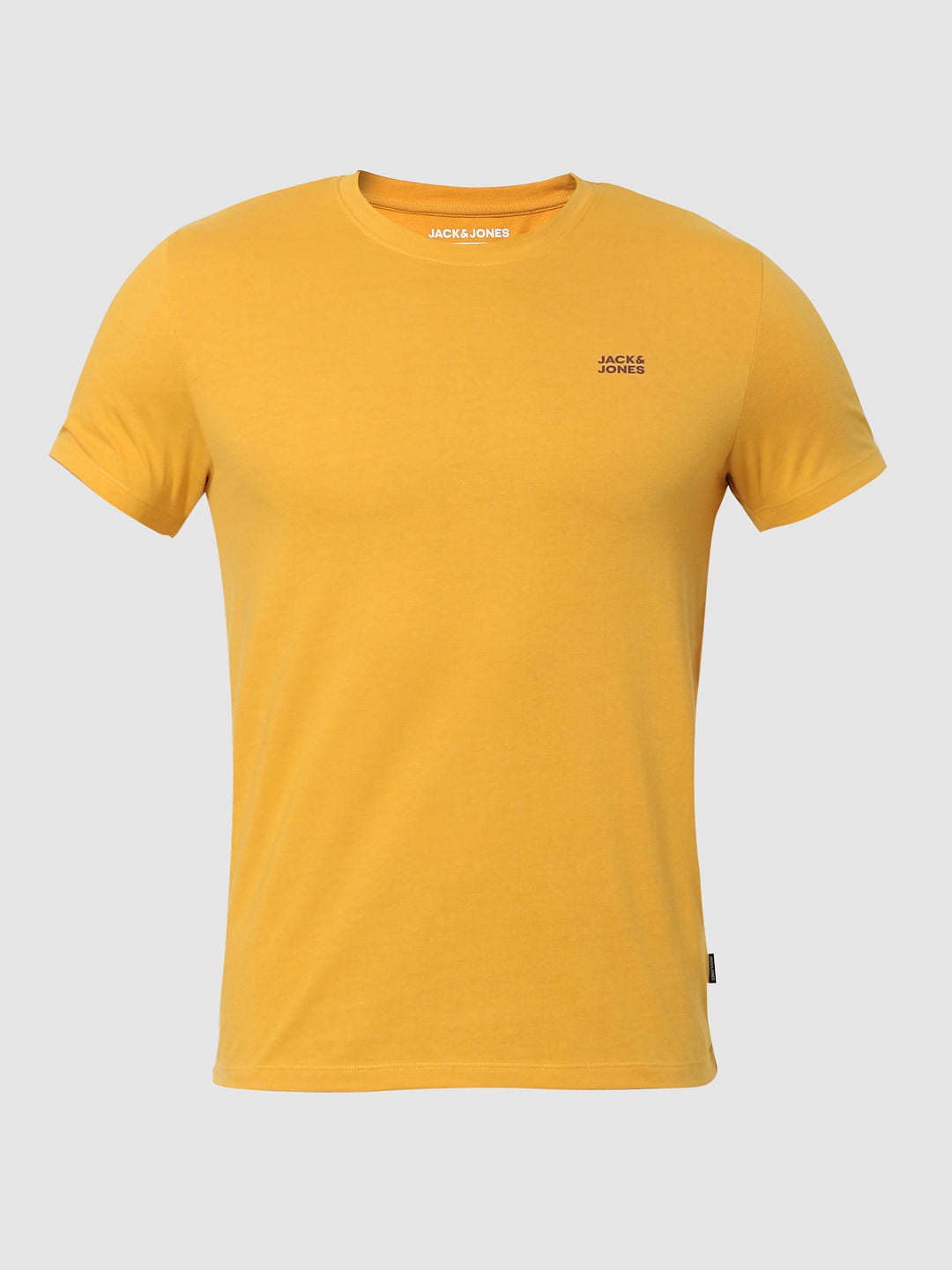 Yellow Crew Neck T-shirt