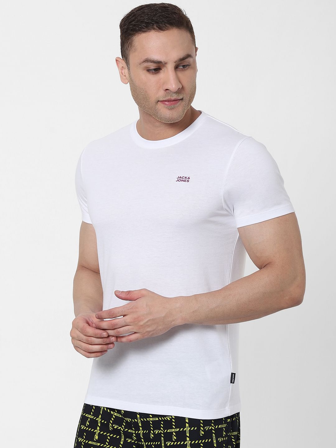 White Crew Neck T-shirt