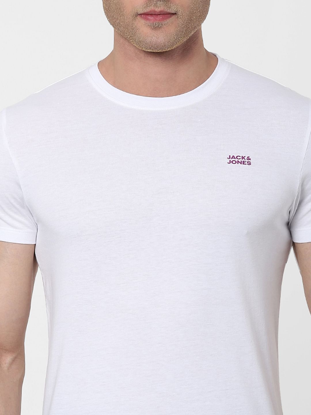 White Crew Neck T-shirt