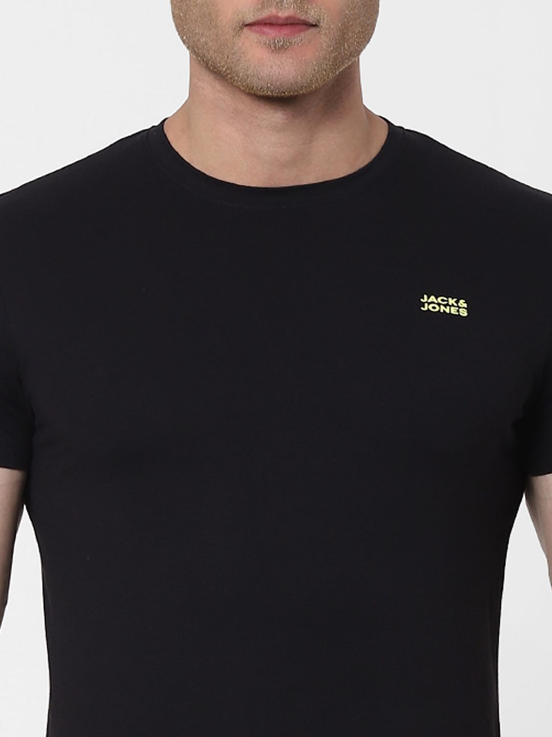 Black Crew Neck T-shirt