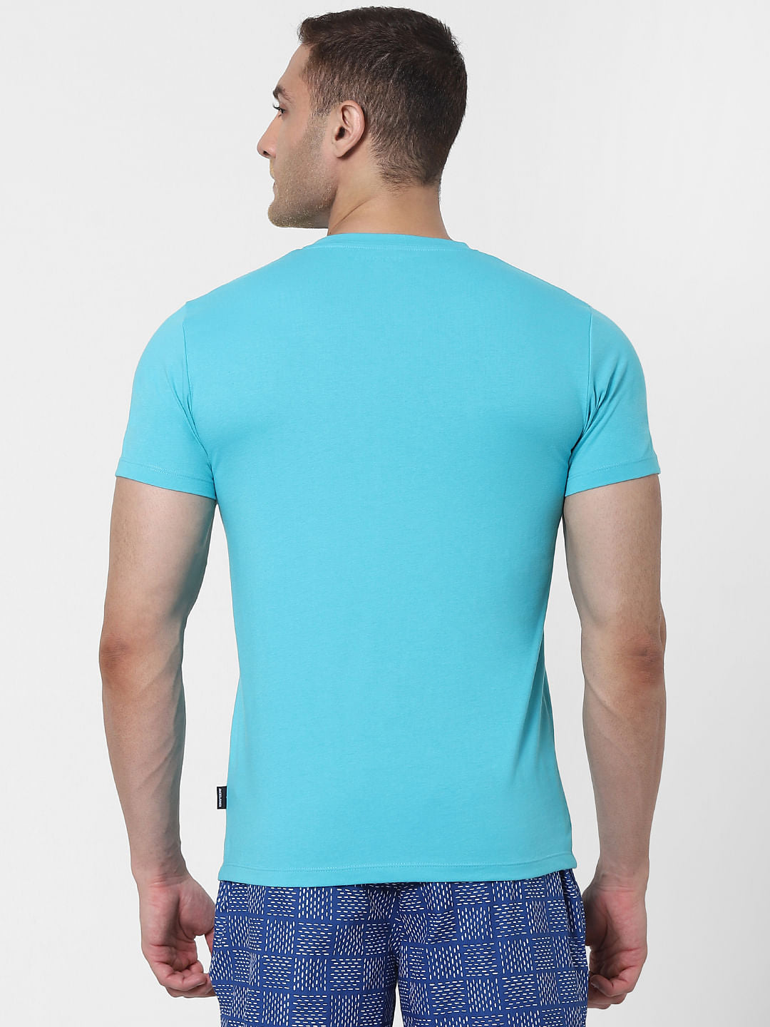 Light Blue Crew Neck T-shirt