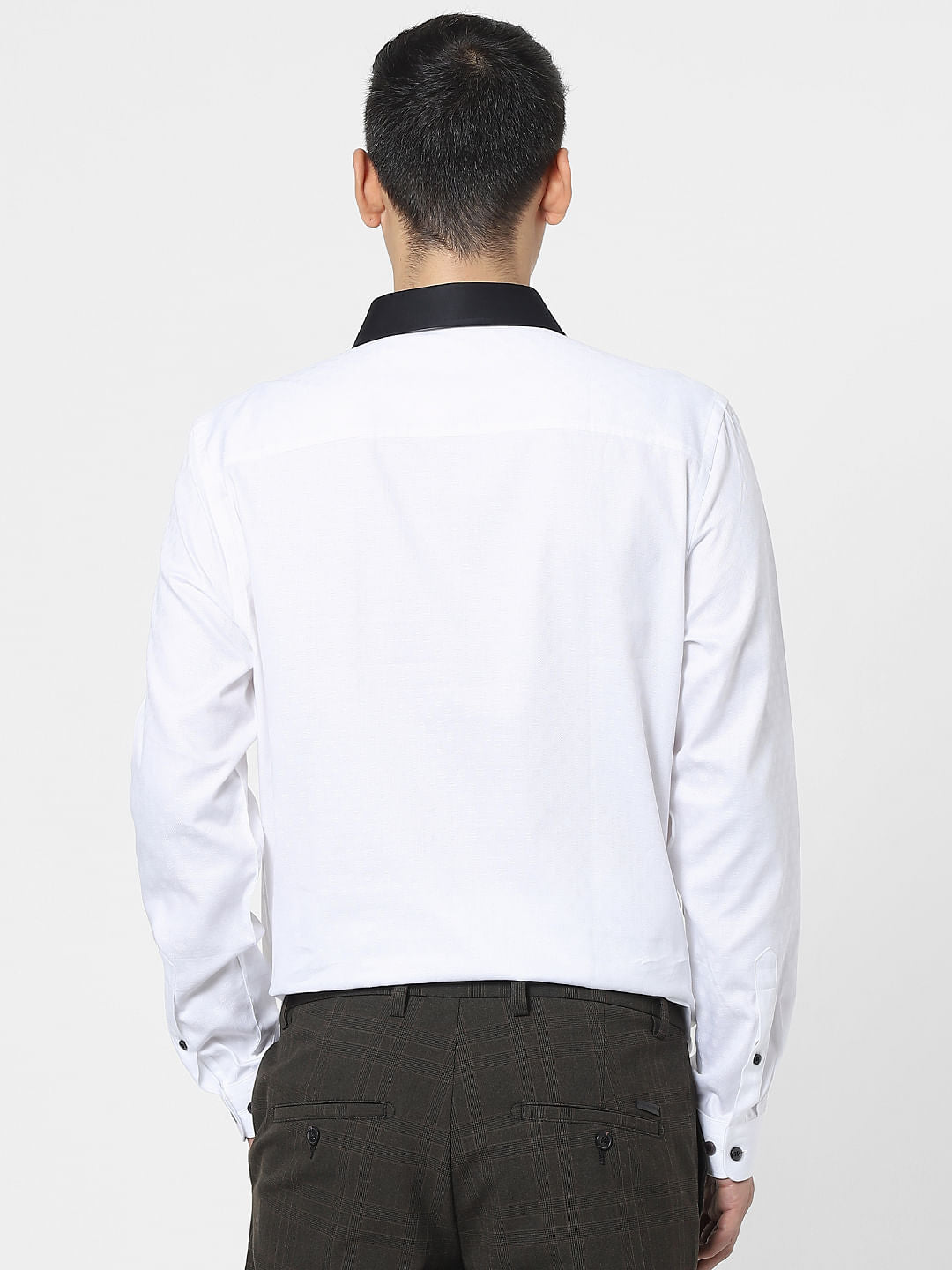 White Full Sleeves Shirt