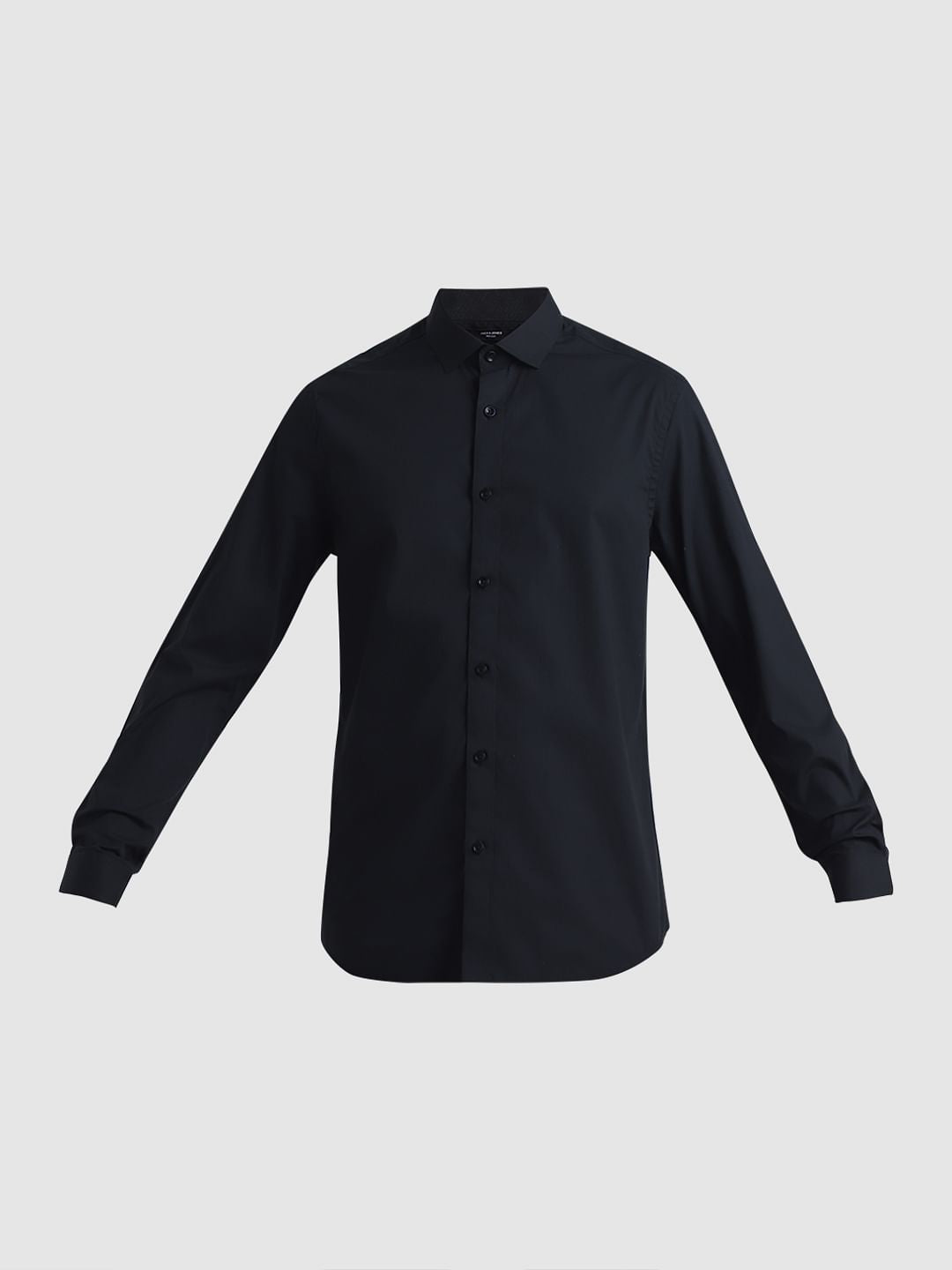 Black Formal Full Sleeves Shirt