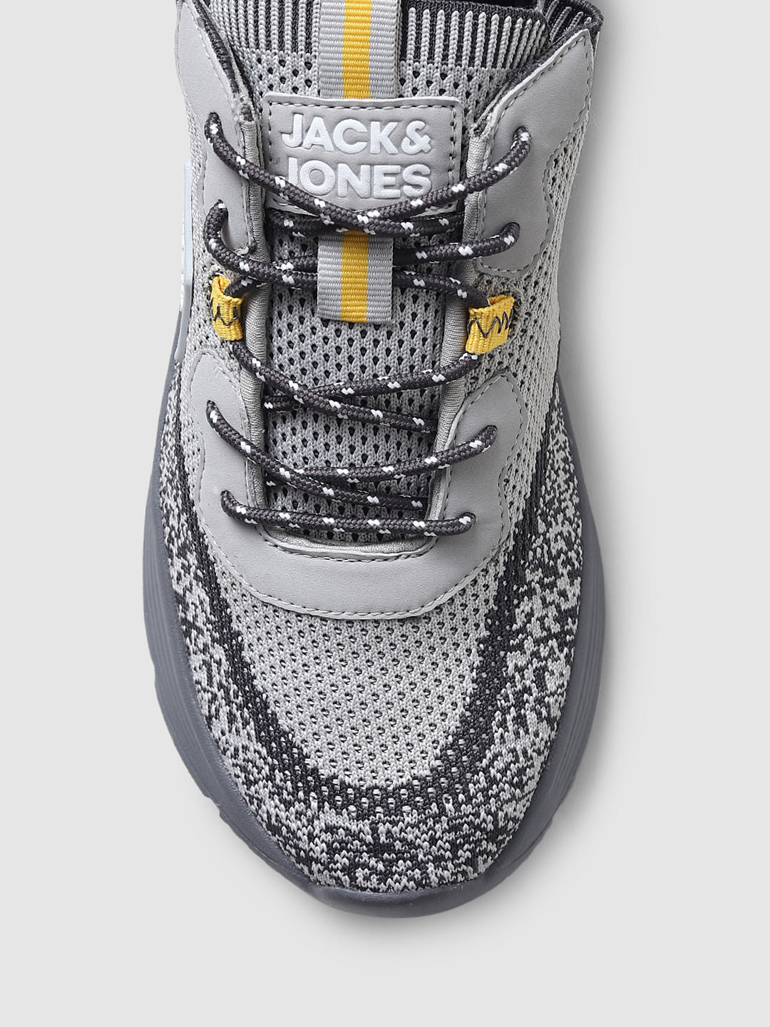 Grey Mesh Sneakers