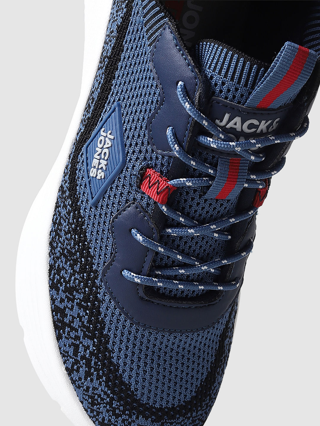 Blue Mesh Sneakers