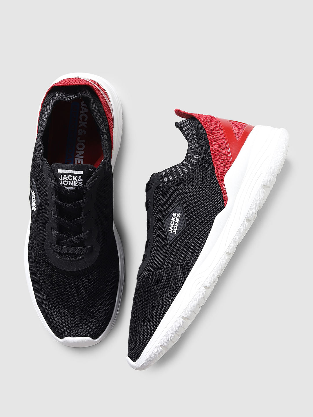 Black Mesh Sneakers