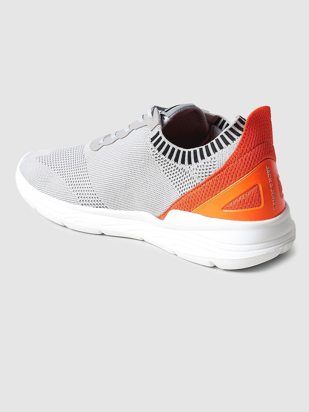 Grey Mesh Sneakers