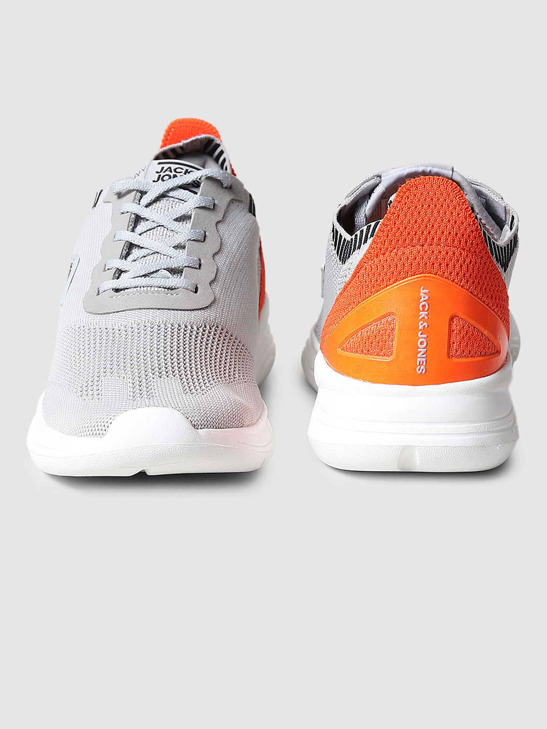 Grey Mesh Sneakers