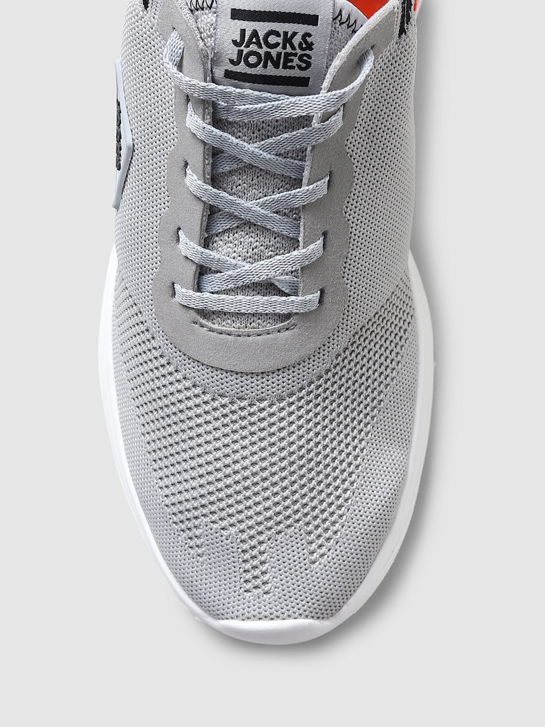 Grey Mesh Sneakers