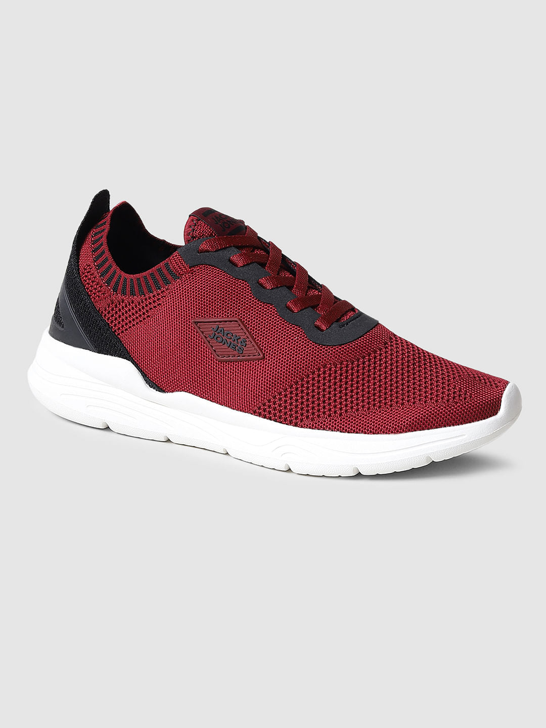 Red Mesh Sneakers