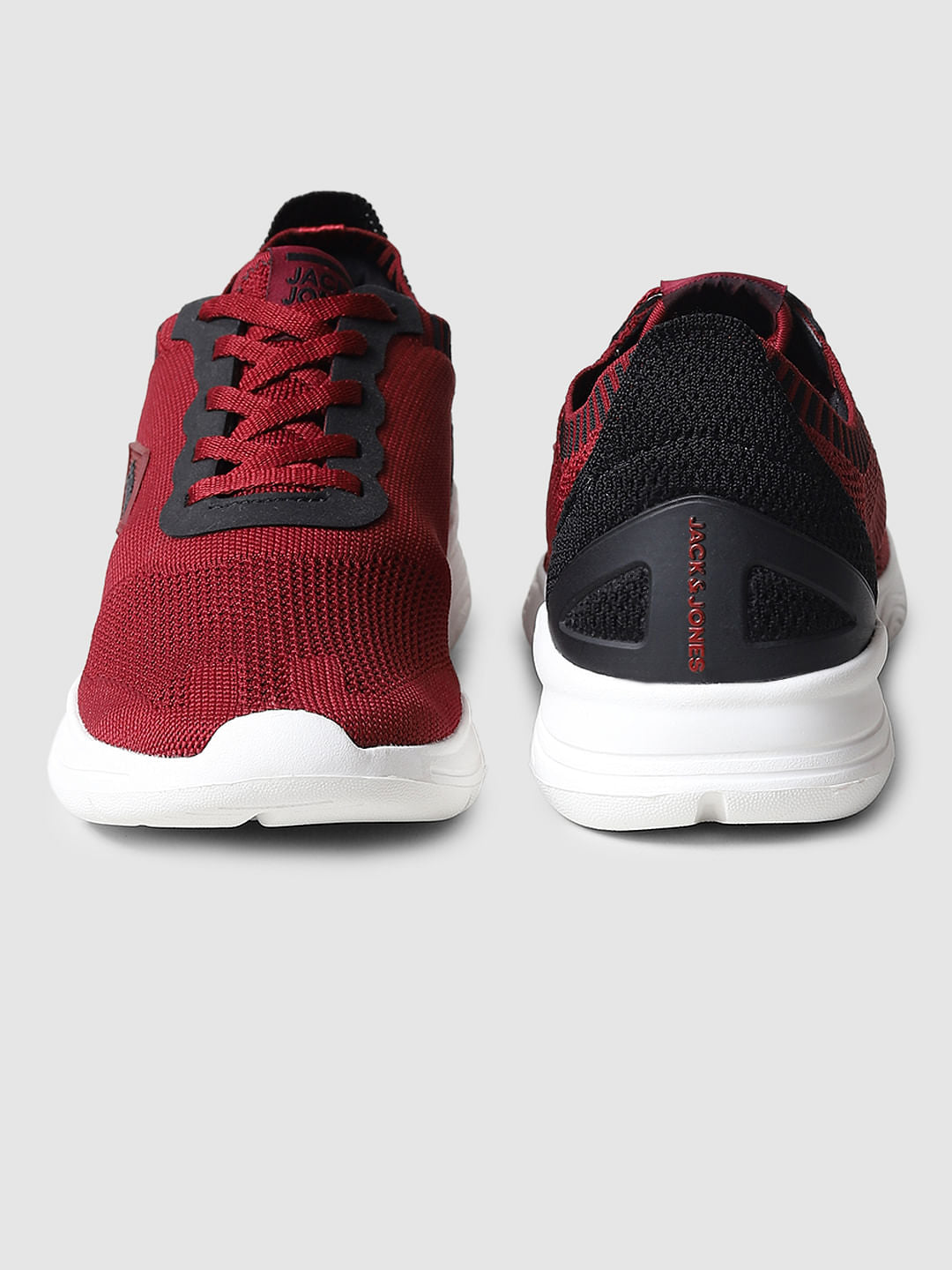 Red Mesh Sneakers