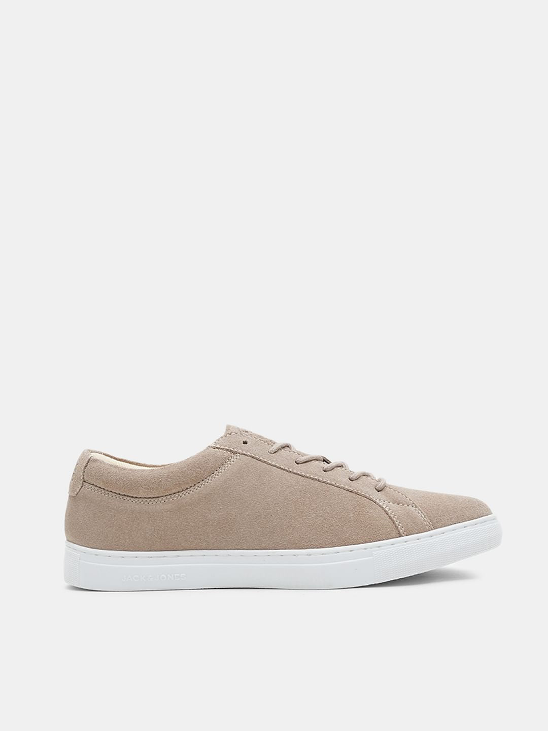 Beige Suede Sneakers