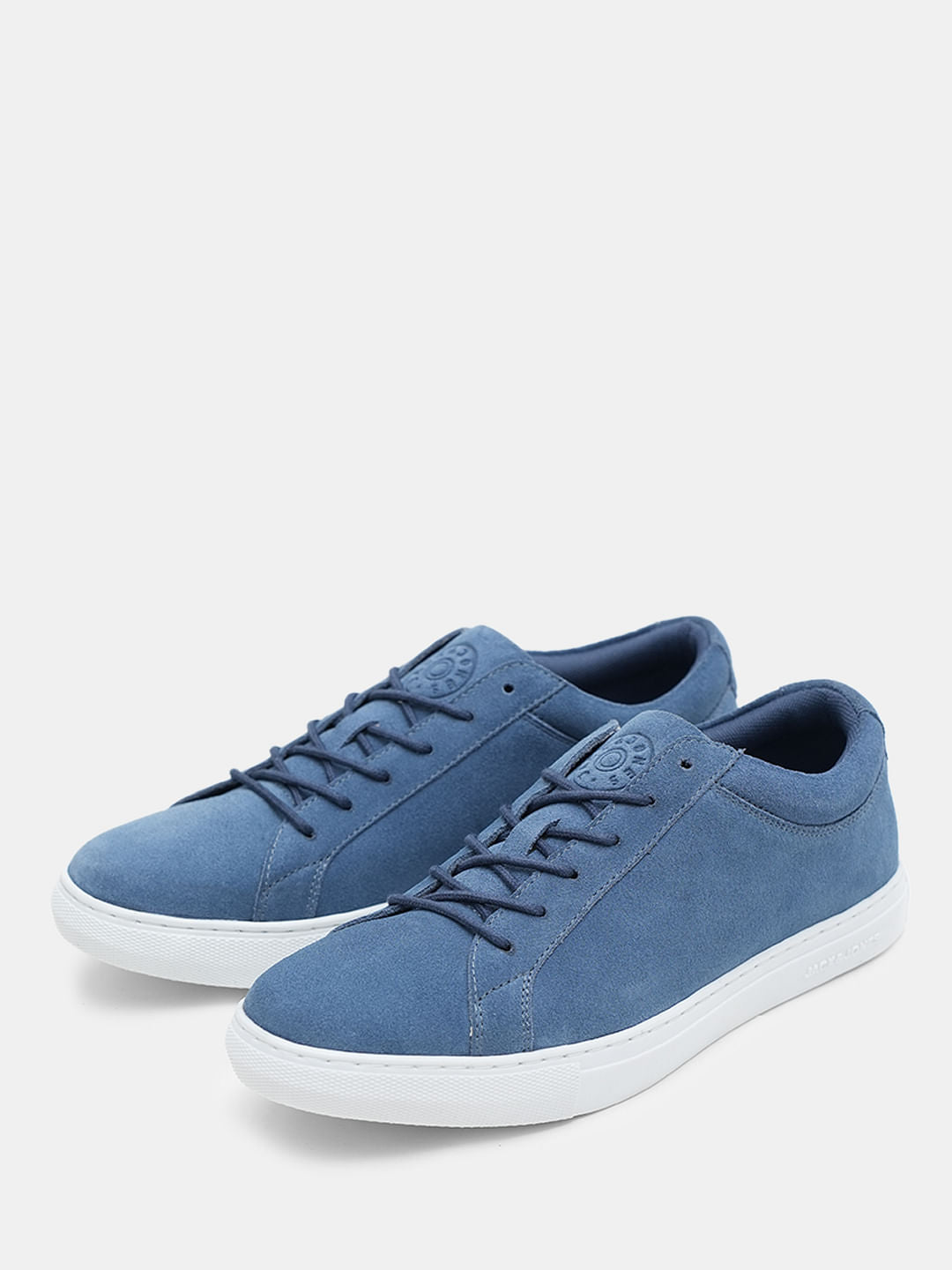 Blue Suede Sneakers