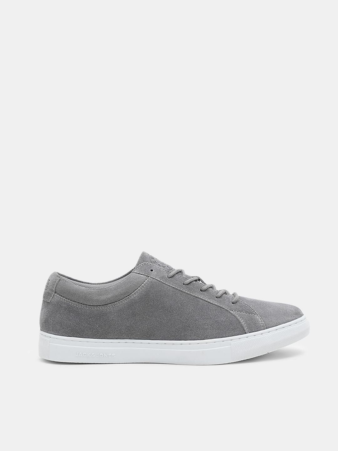 Grey Suede Sneakers
