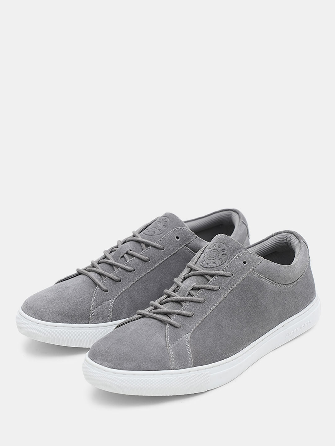 Grey Suede Sneakers