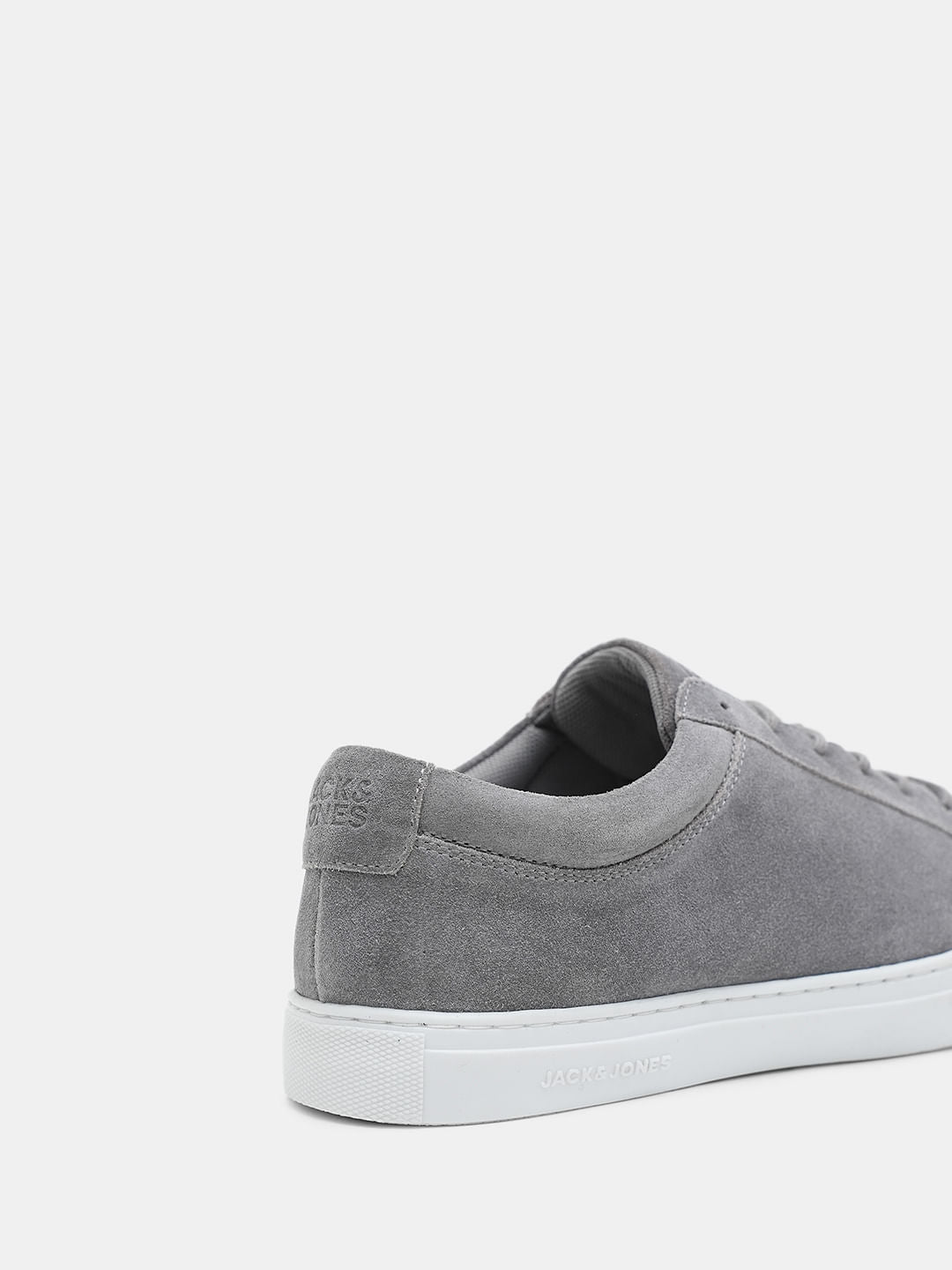 Grey Suede Sneakers