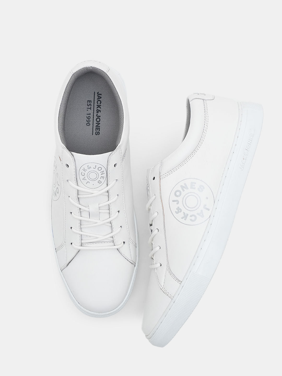White Leather Sneakers