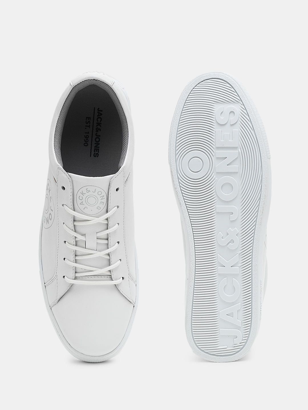 White Leather Sneakers