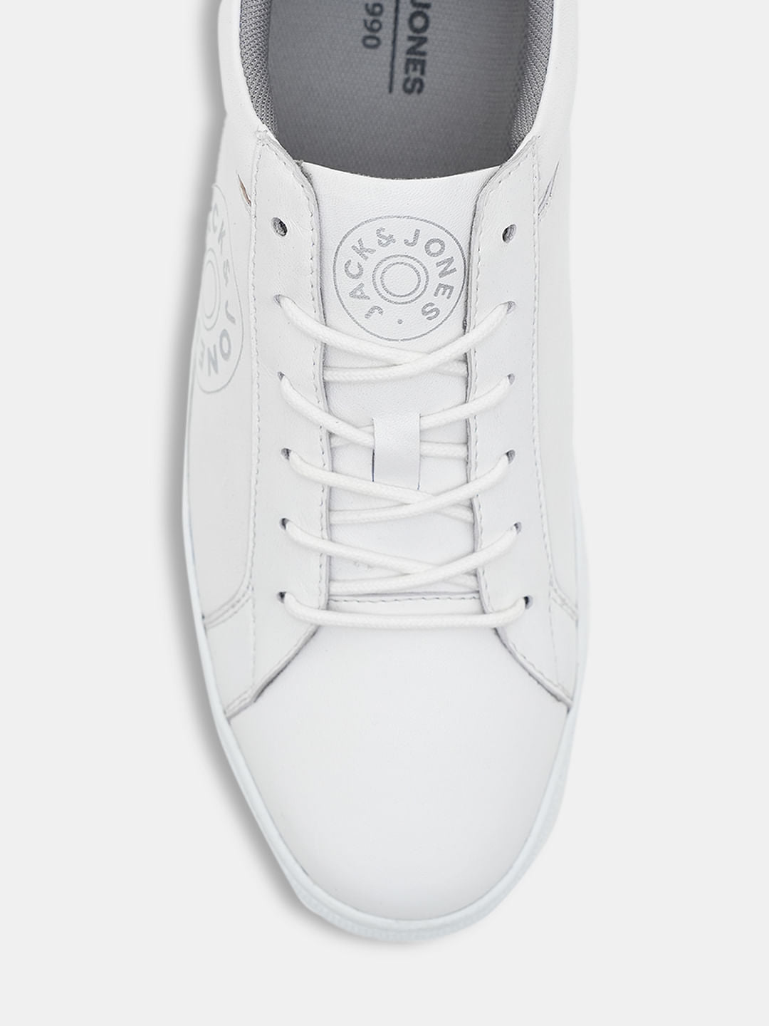 White Leather Sneakers