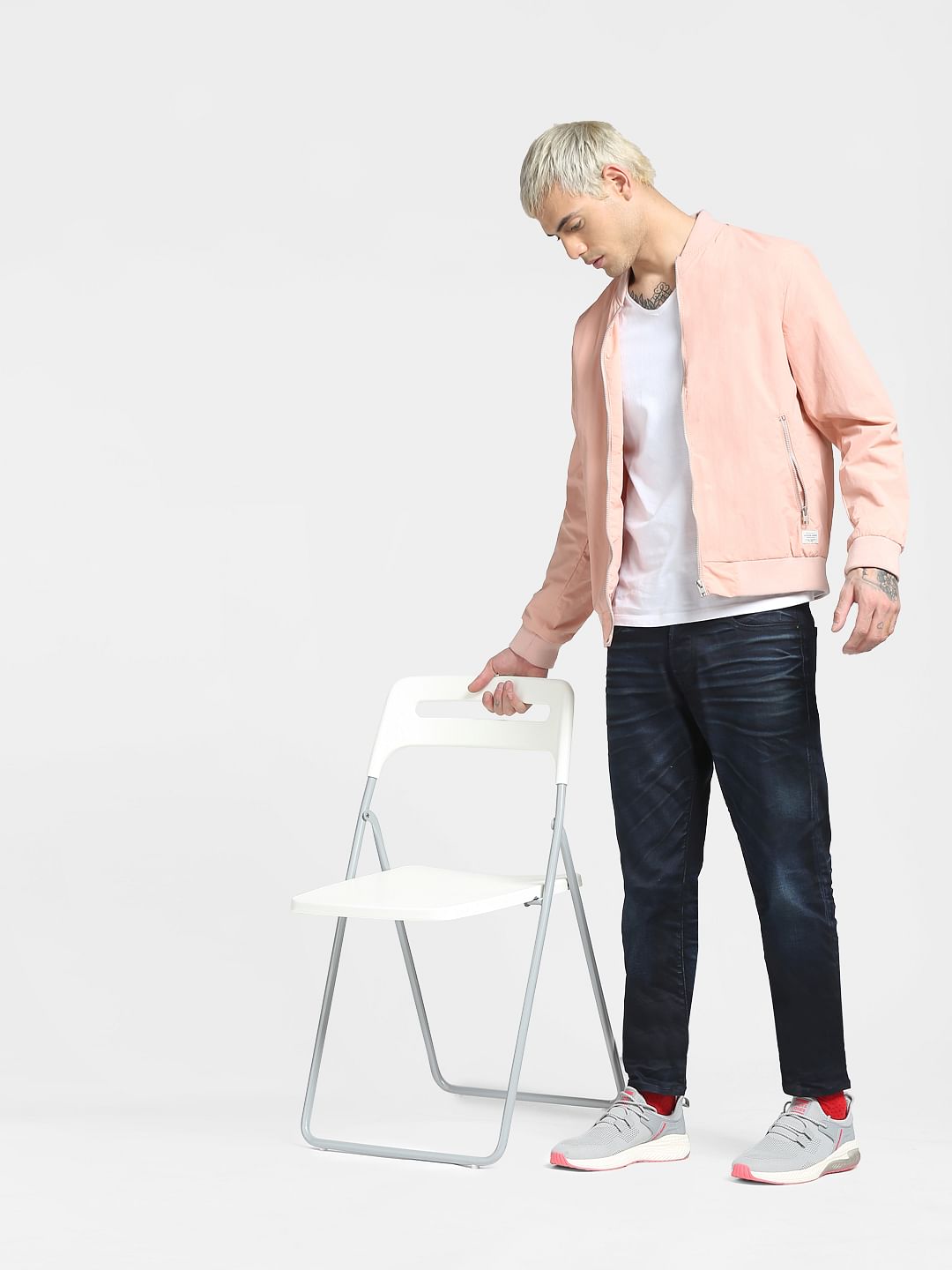 Blue Low Rise Simon Anti Fit Jeans