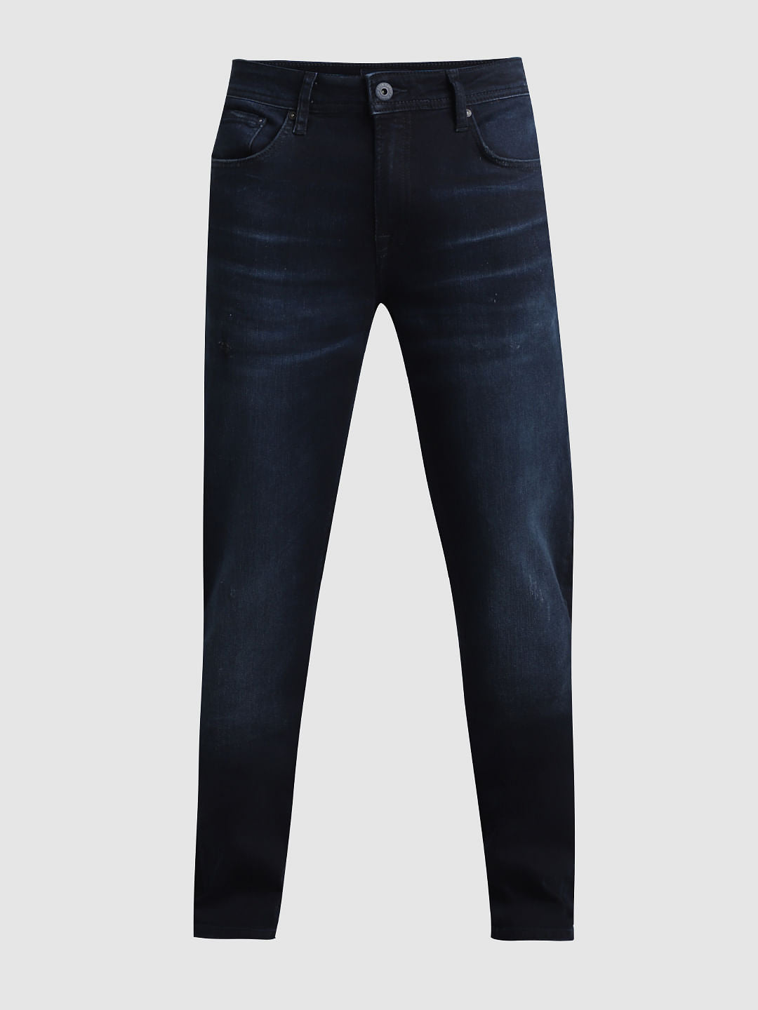 Dark Blue Low Rise Ben Skinny Fit Jeans