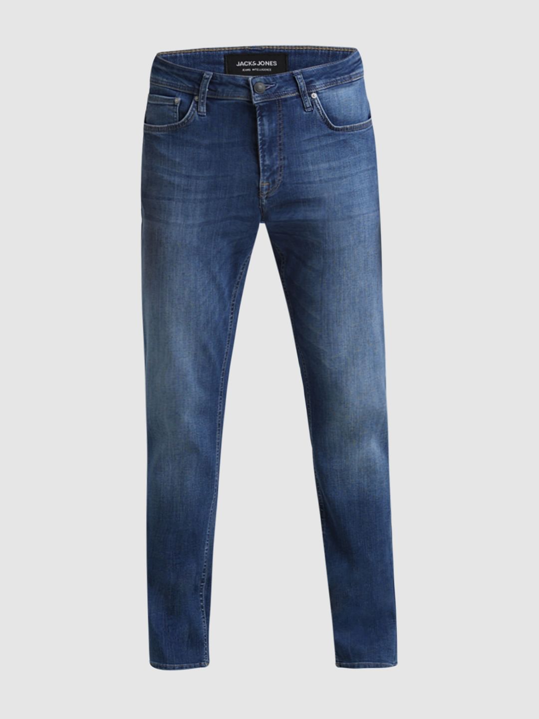Blue Low Rise Ben Skinny Fit Jeans