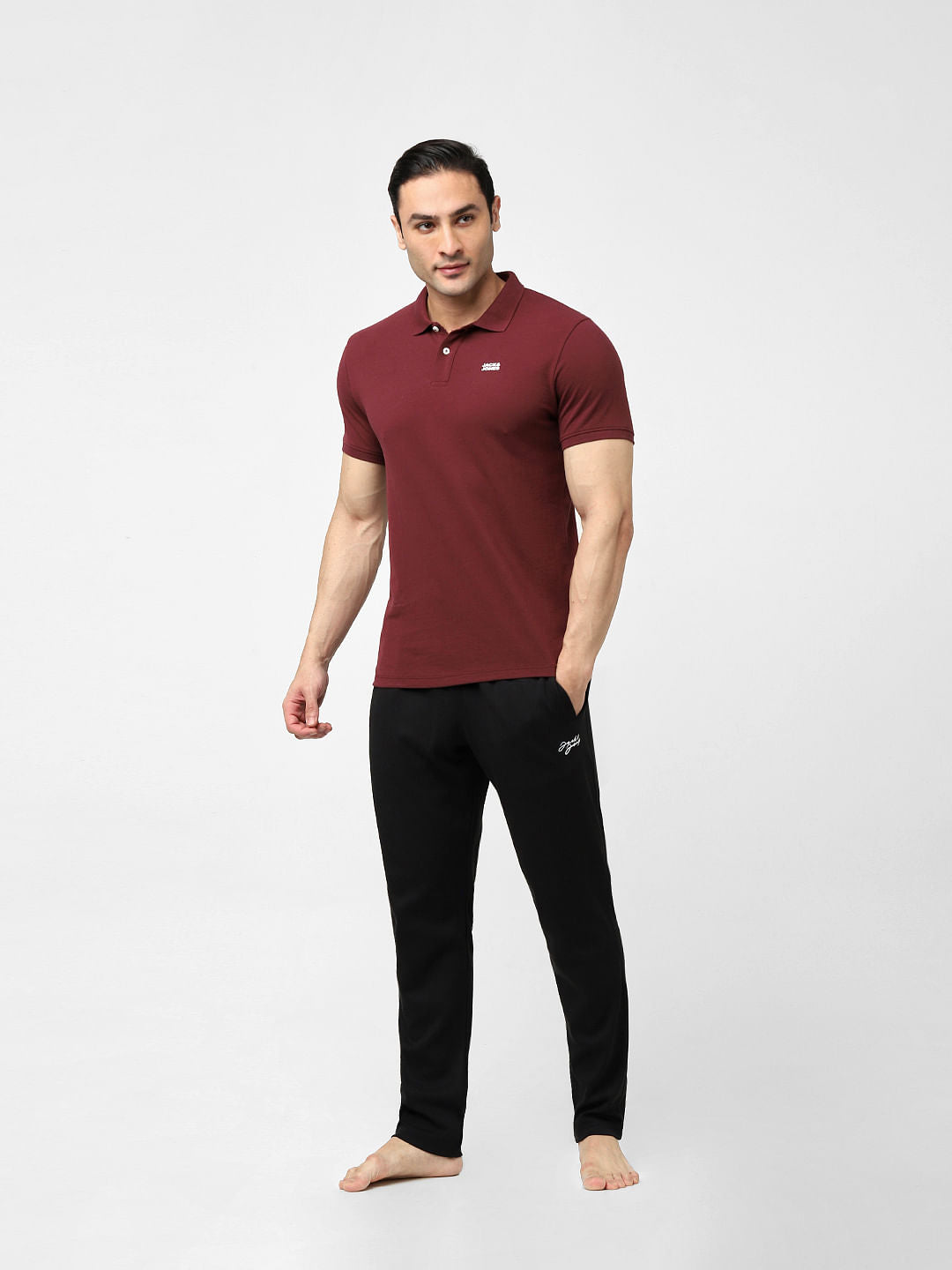Maroon Polo T-shirt