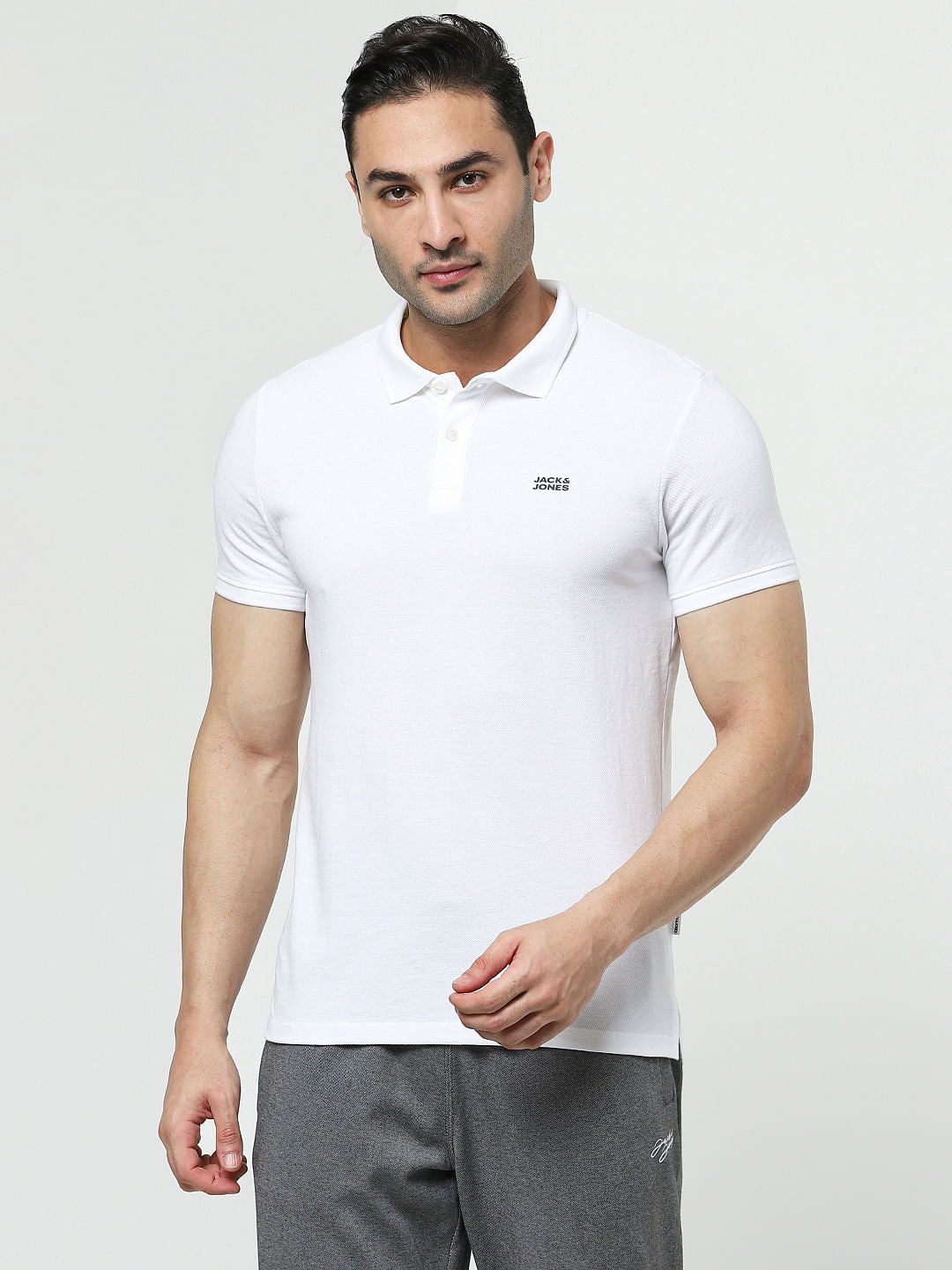 White Polo T-shirt