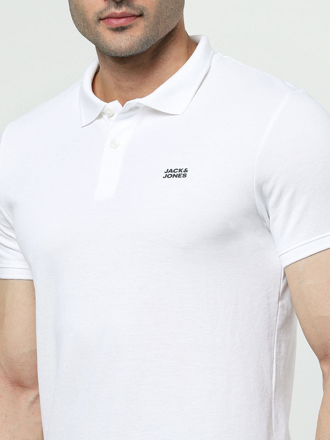 White Polo T-shirt