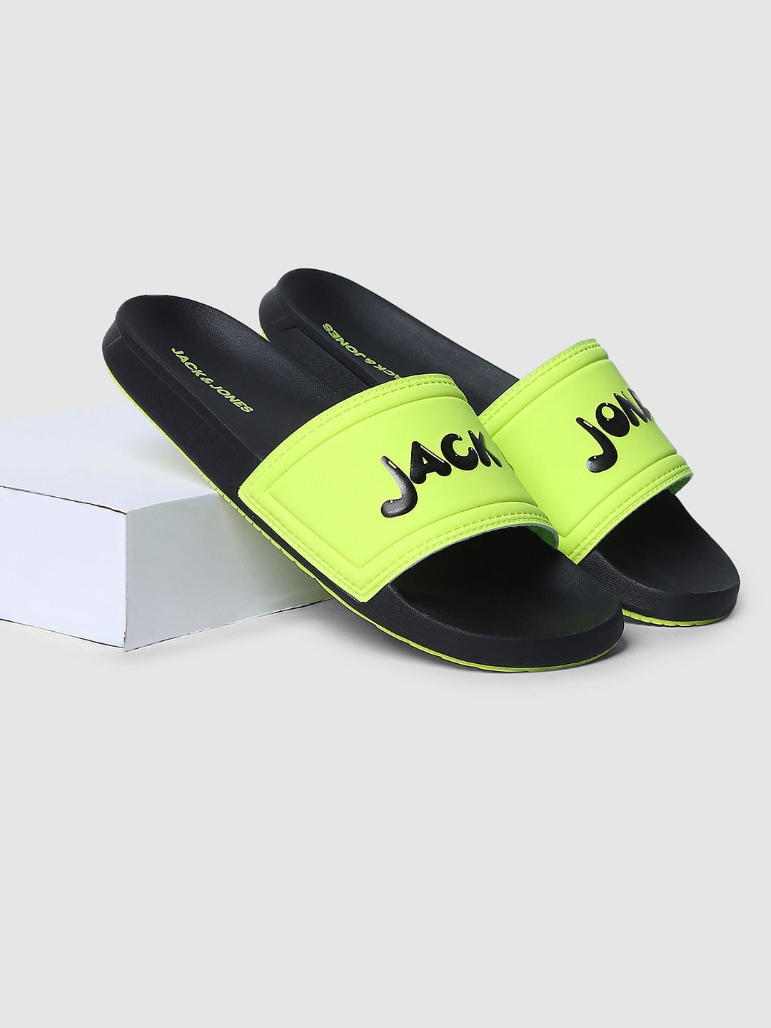 Neon Green Graffiti Sliders