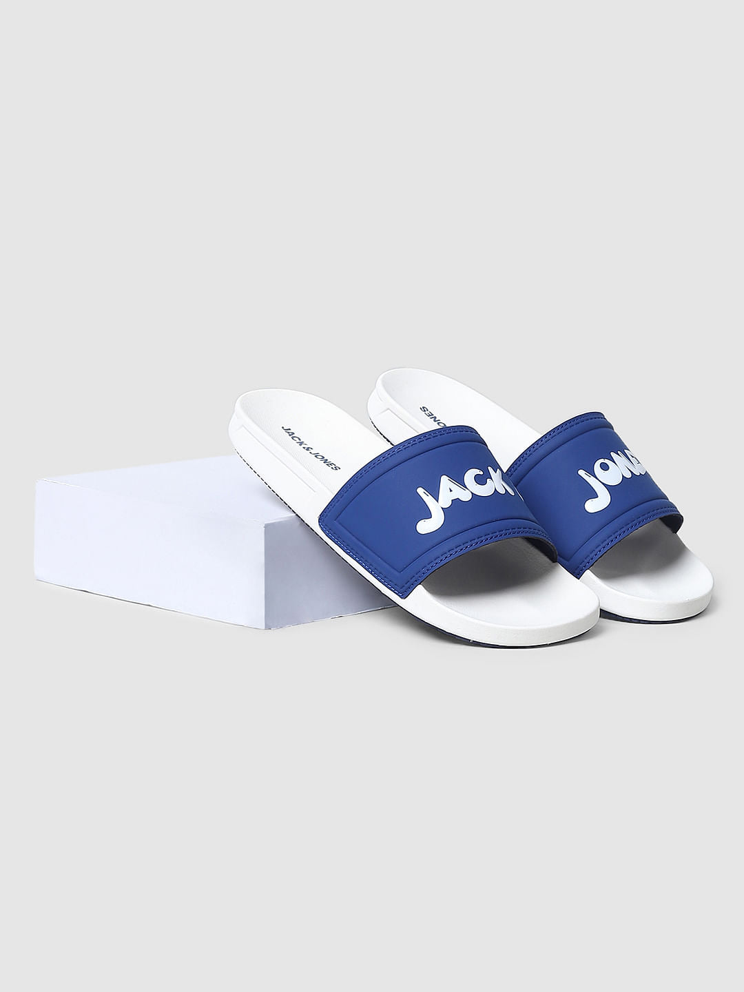 Blue Colourblocked Sliders