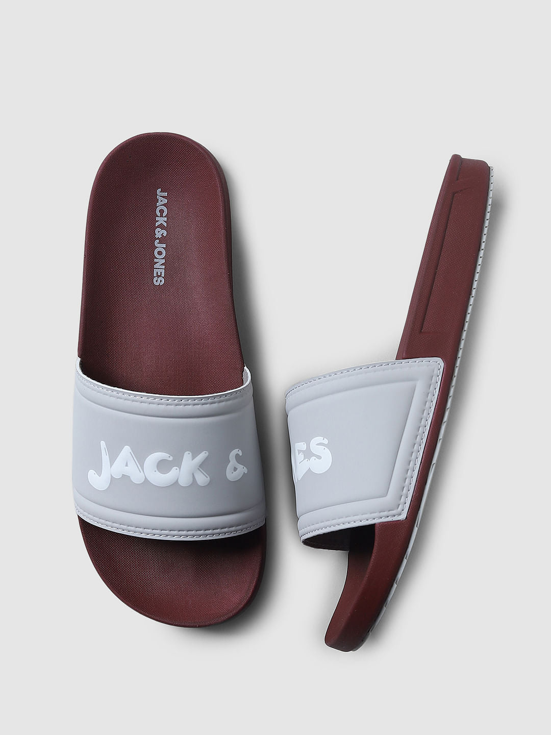 Maroon Graffiti Sliders