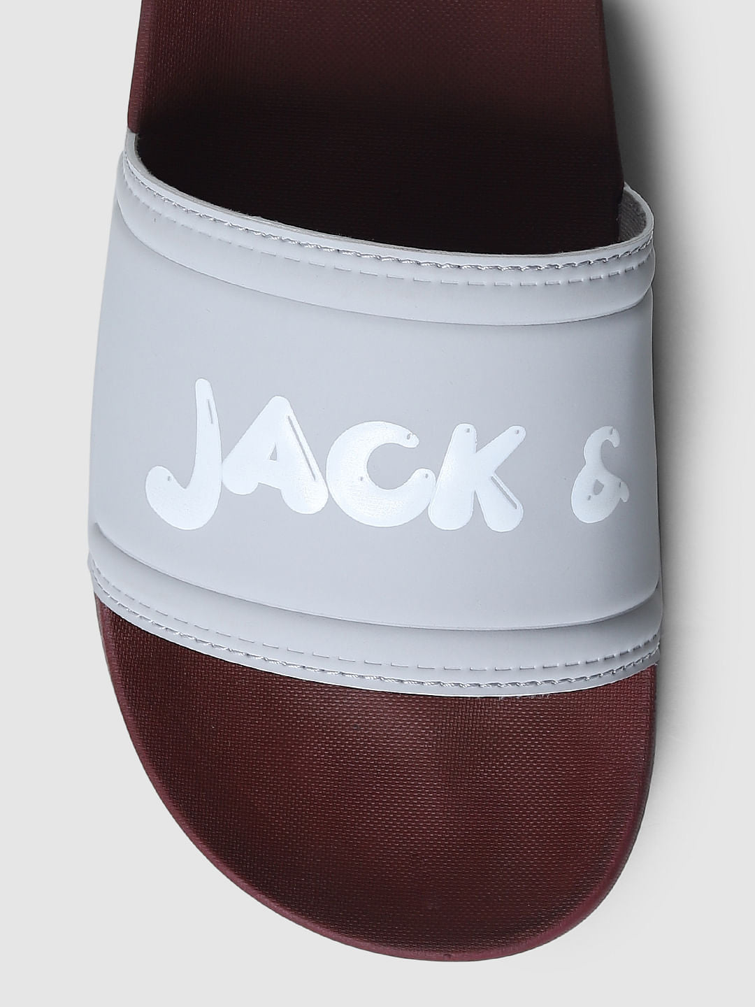 Maroon Graffiti Sliders