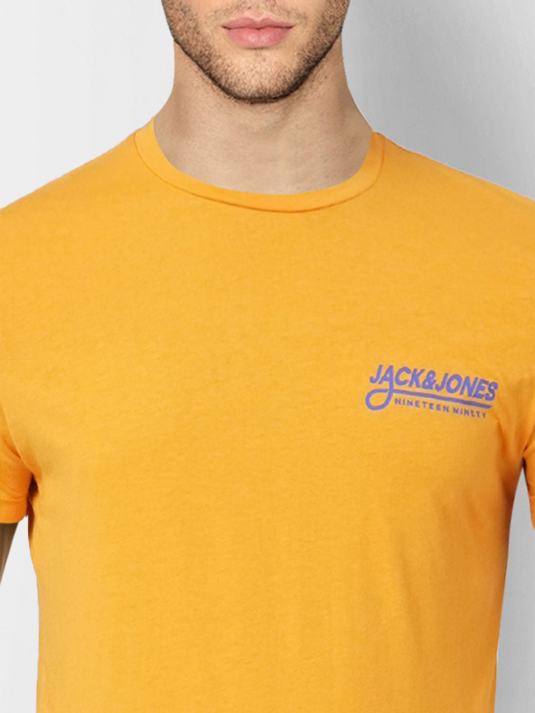 Yellow Crew Neck T-shirt