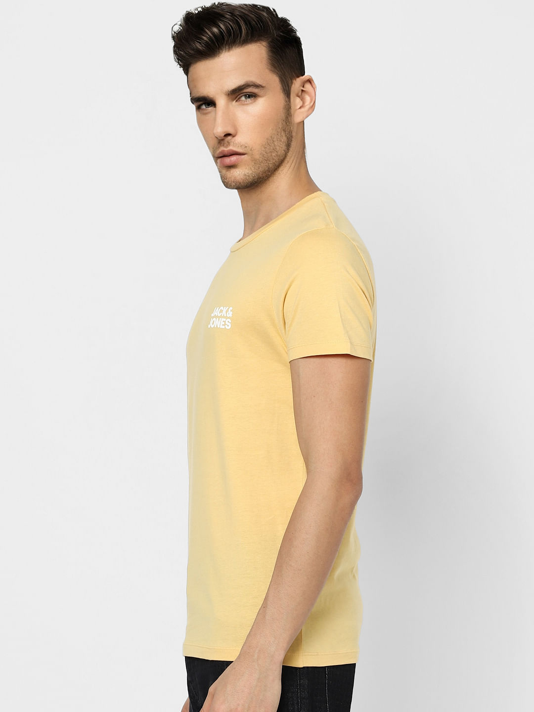 Yellow Crew Neck T-shirt