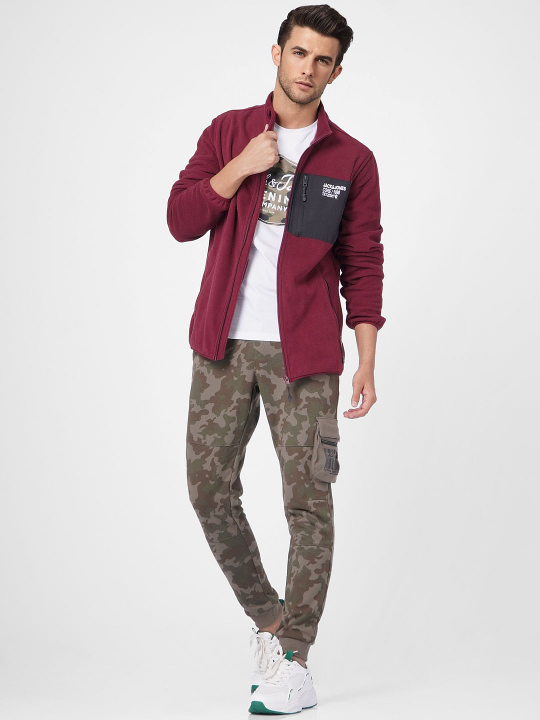 Red Fleece Jacket