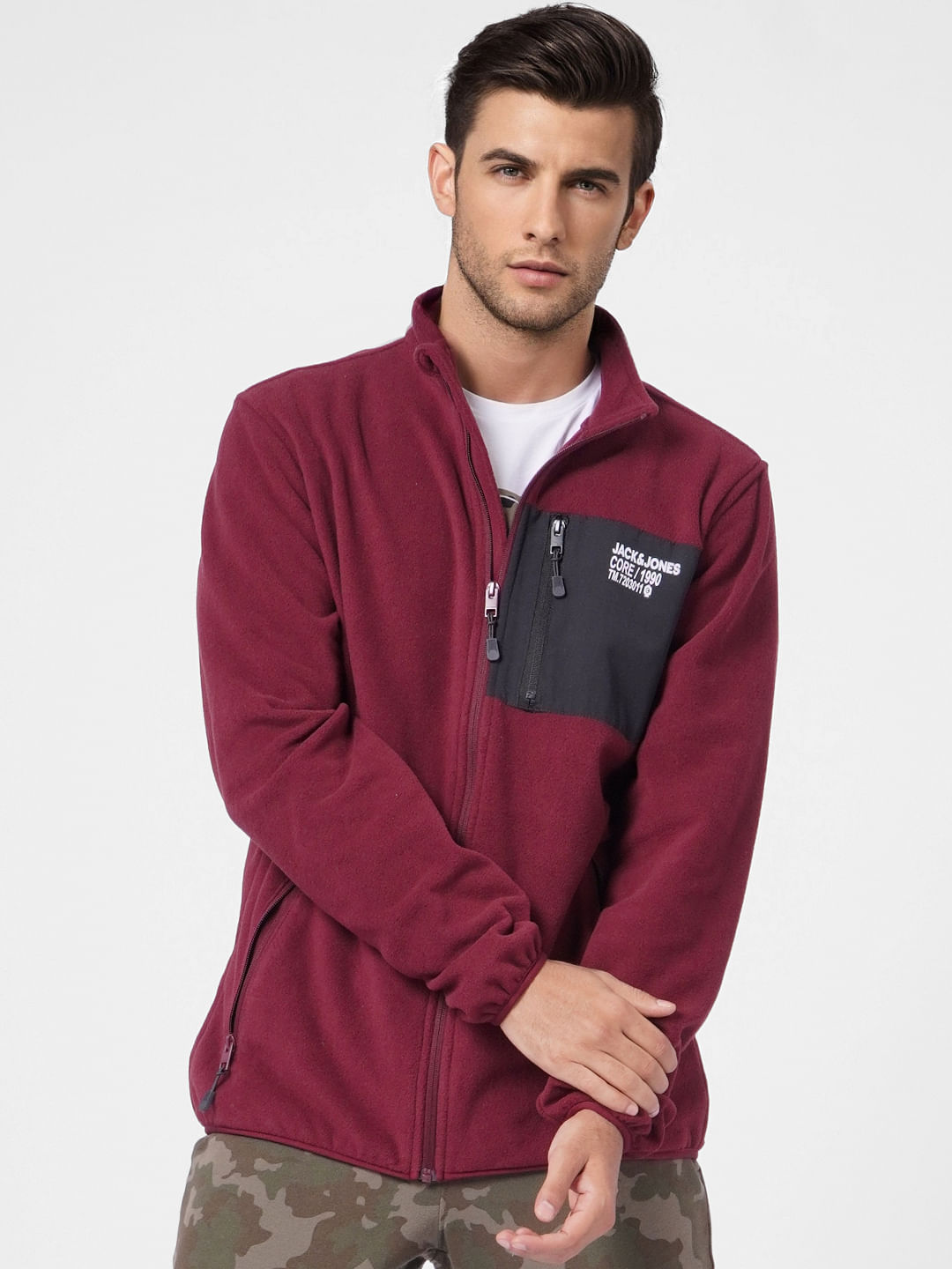Red Fleece Jacket