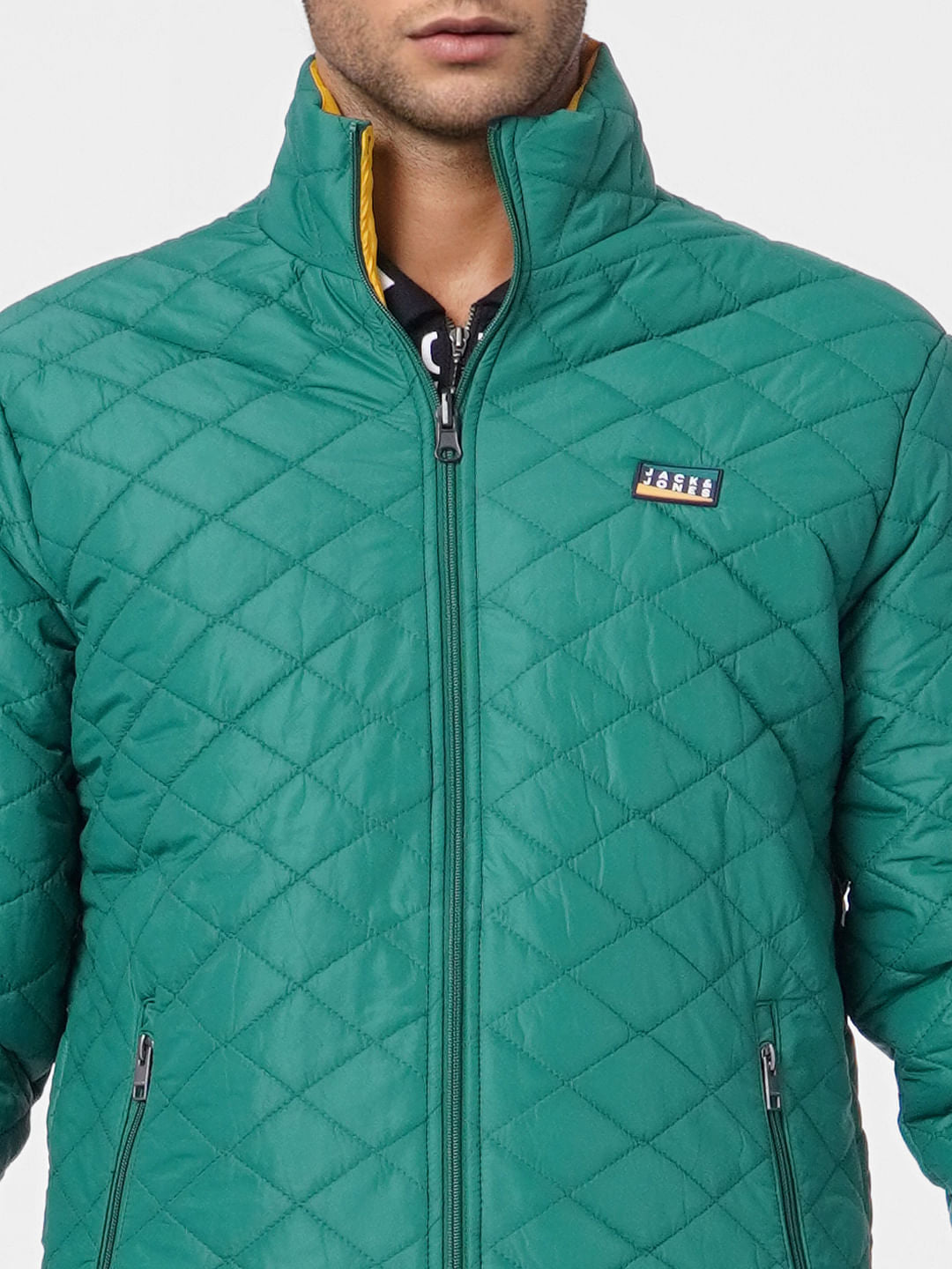 Green Reversible Puffer Jacket